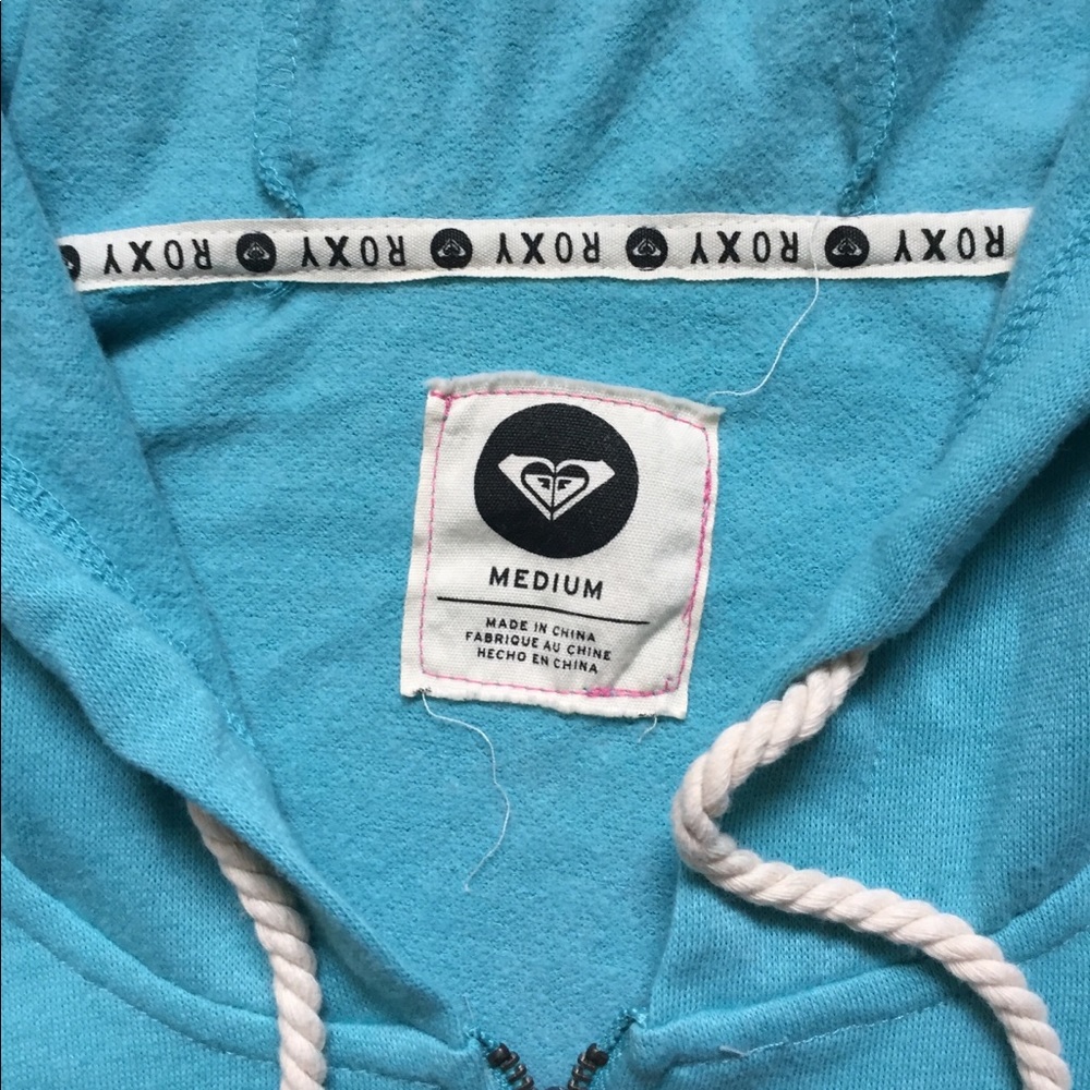 Womans Medium Roxy Half ZIP Sweatshirt‎ - Picture 3 of 3